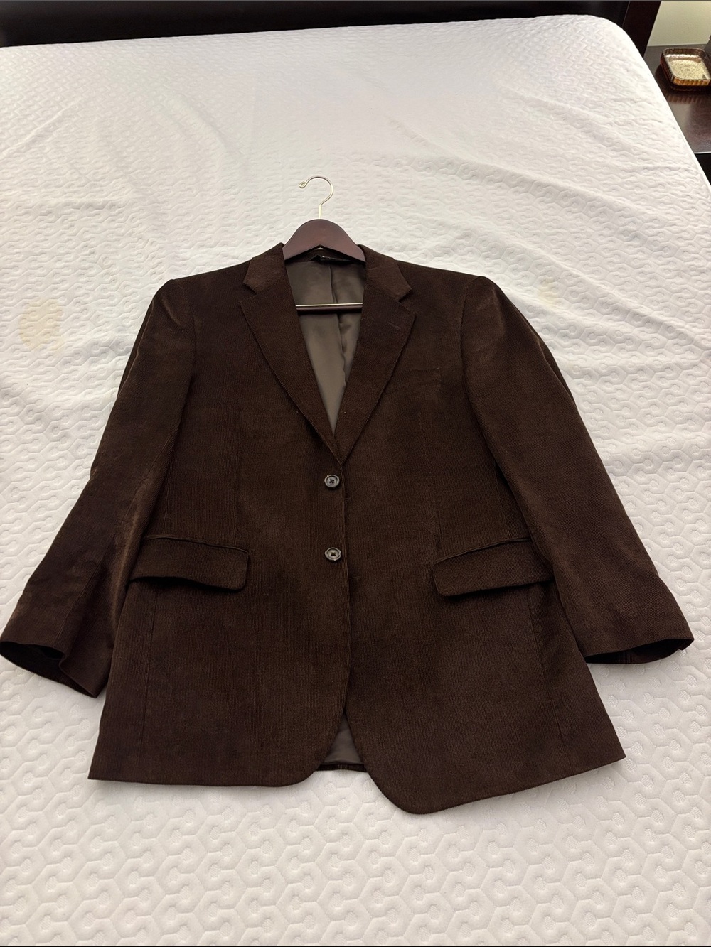 Jos. A. Bank Brown Corduroy Sport Coat Blazer